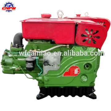 Weifang diesel motor 20hp nuevos productos monocilindro diesel usado para tractor